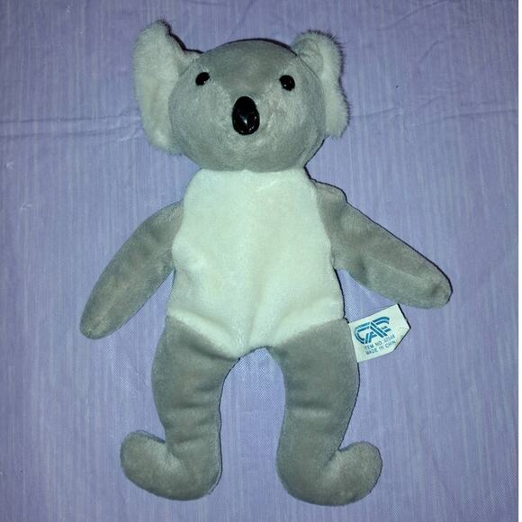 1990's Dundee Bean Sprouts 8" Koala Bear Plush Toy - Picture 1 of 5